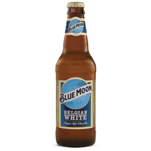 Blue Moon Belgian White Ale Bottle