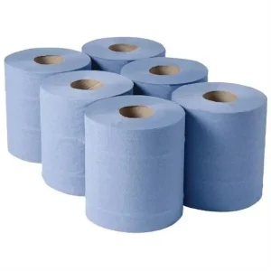 Centrefeed 2ply Blue x6 (CF26 or CF180B)