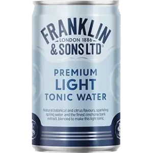 Franklin And Sons Light Tonic Water Can