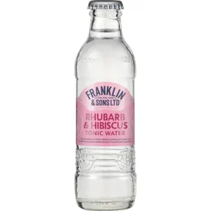 Franklin and Sons Rhubarb and Hibiscus Tonic Water