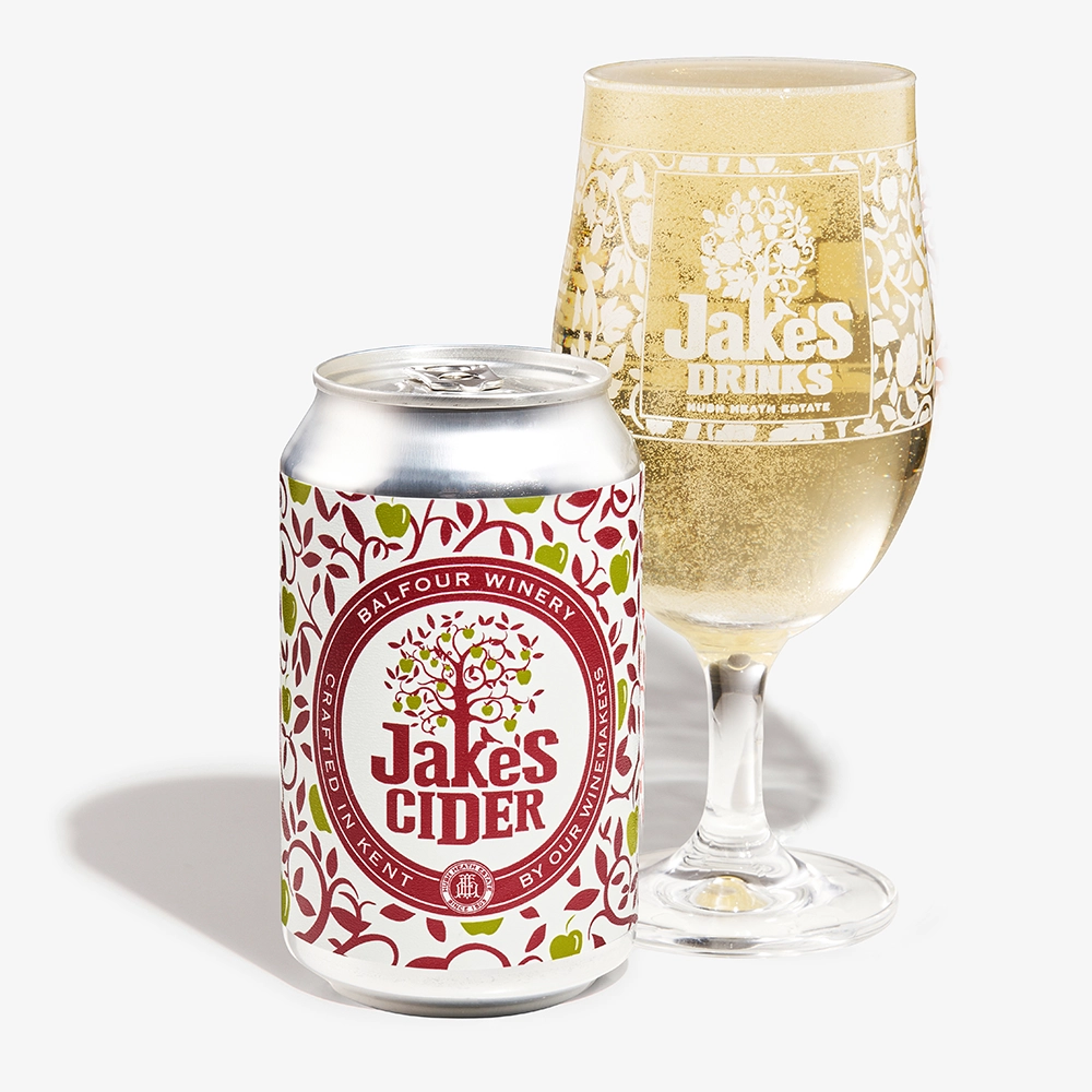 Jakes Kenish Cider with Glass