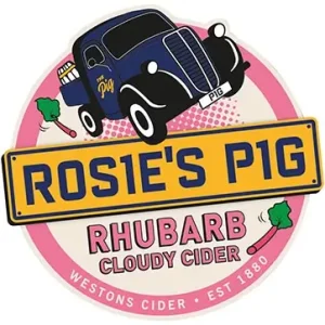 Rosies Pig Rhubarb Cloudy Cider