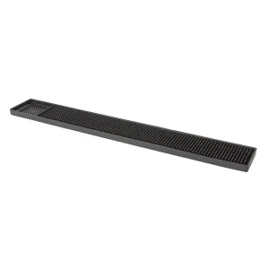 Bar Mat – Black (Runner) – 610mm x 80mm