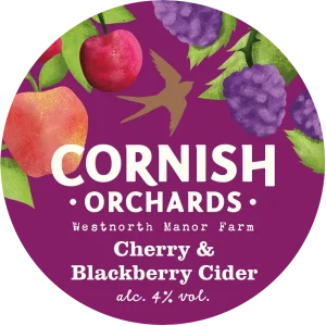 Cornish Orchards Cherry and Blackberry Cider