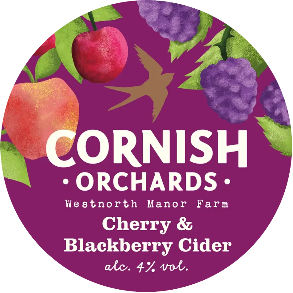 Cornish Orchards Cherry and Blackberry Cider