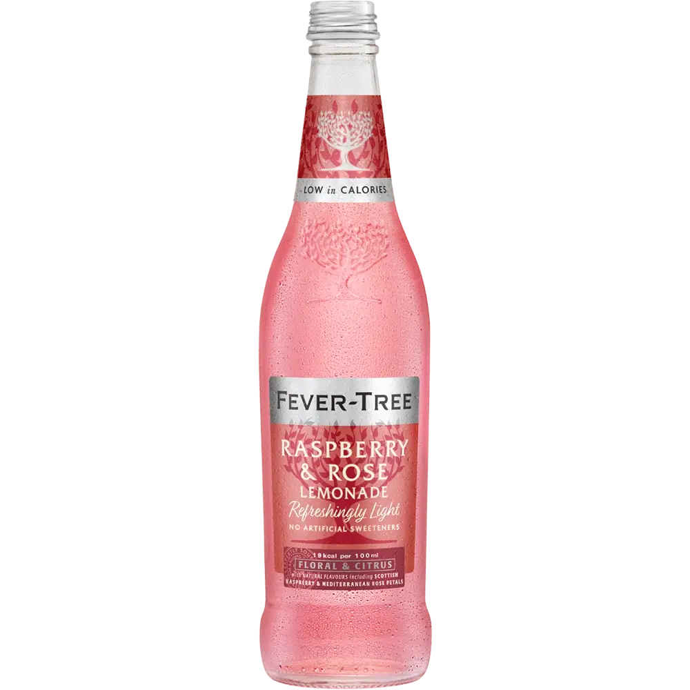 Fever Tree Light Raspberry and Rose Lemonade