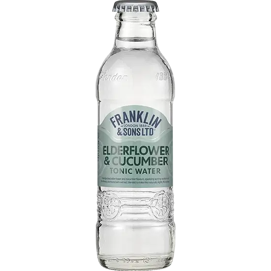 Franklin And Sons Elderflower and Cucumber Tonic Water