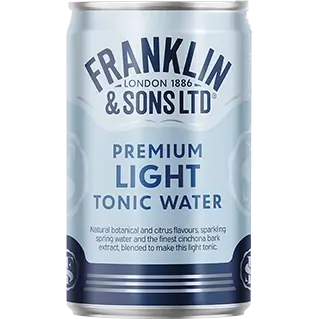 Franklin And Sons Light Tonic Water Can