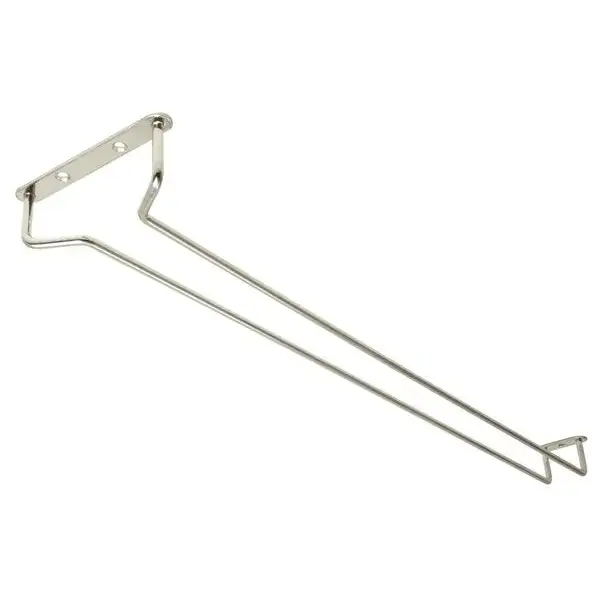 Glass Hanger 24″ Chrome