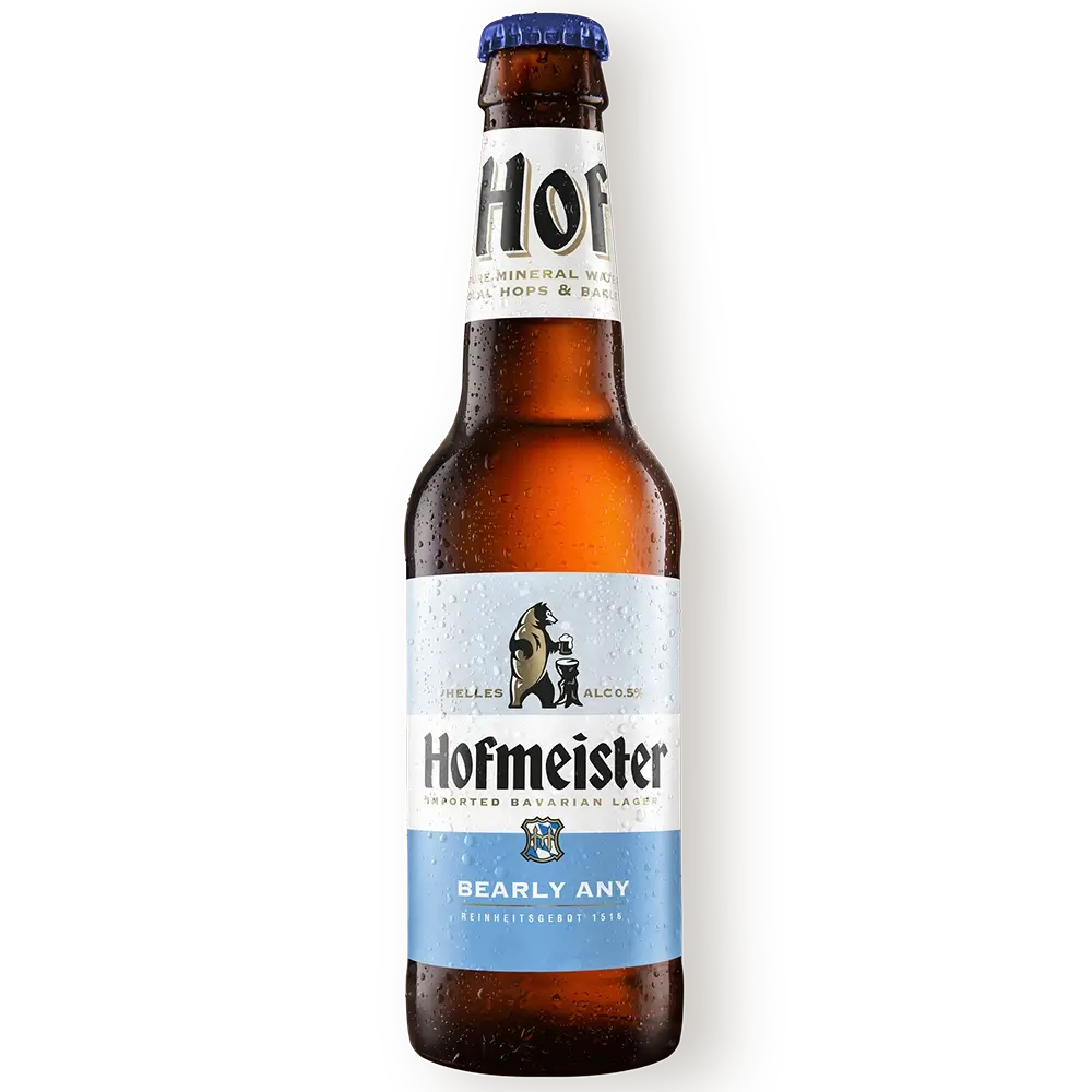 Hofmeister Bearly Any Bottle