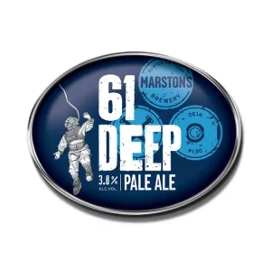 Marstons 61 Deep Pale Ale Oval