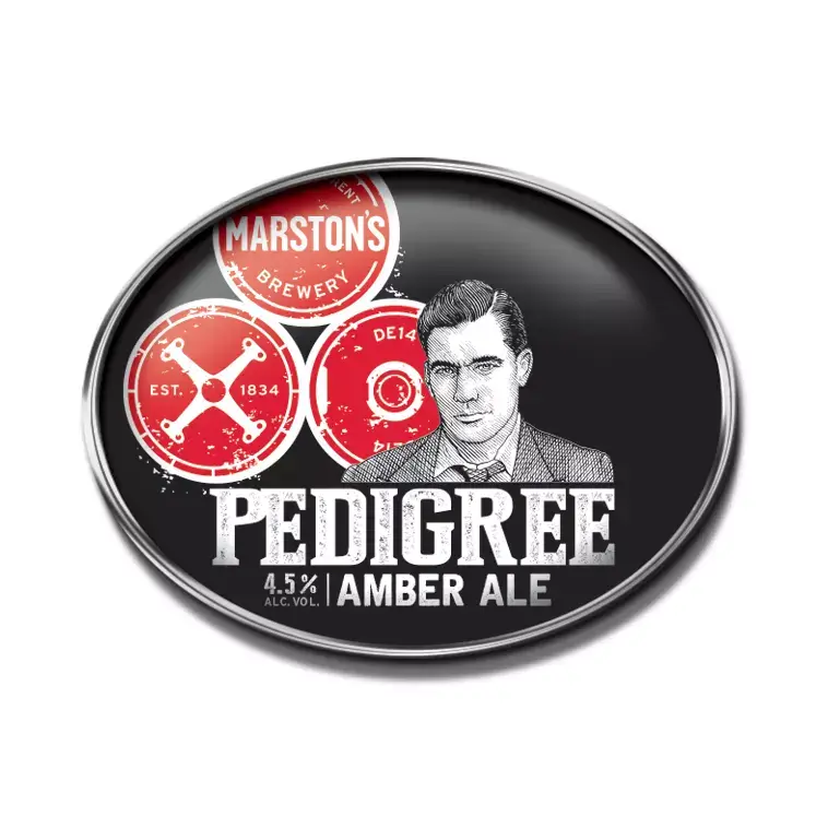 Marstons Pedigree Amber Ale Oval