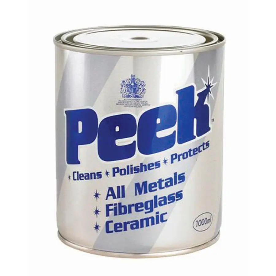 Peek Metal Polish 1ltr Single