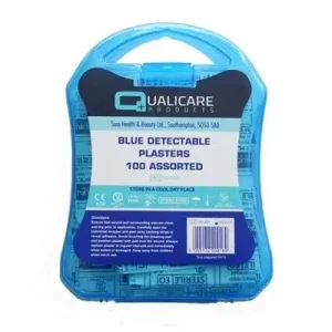 Plaster – Assorted – Blue – Detectable x 100
