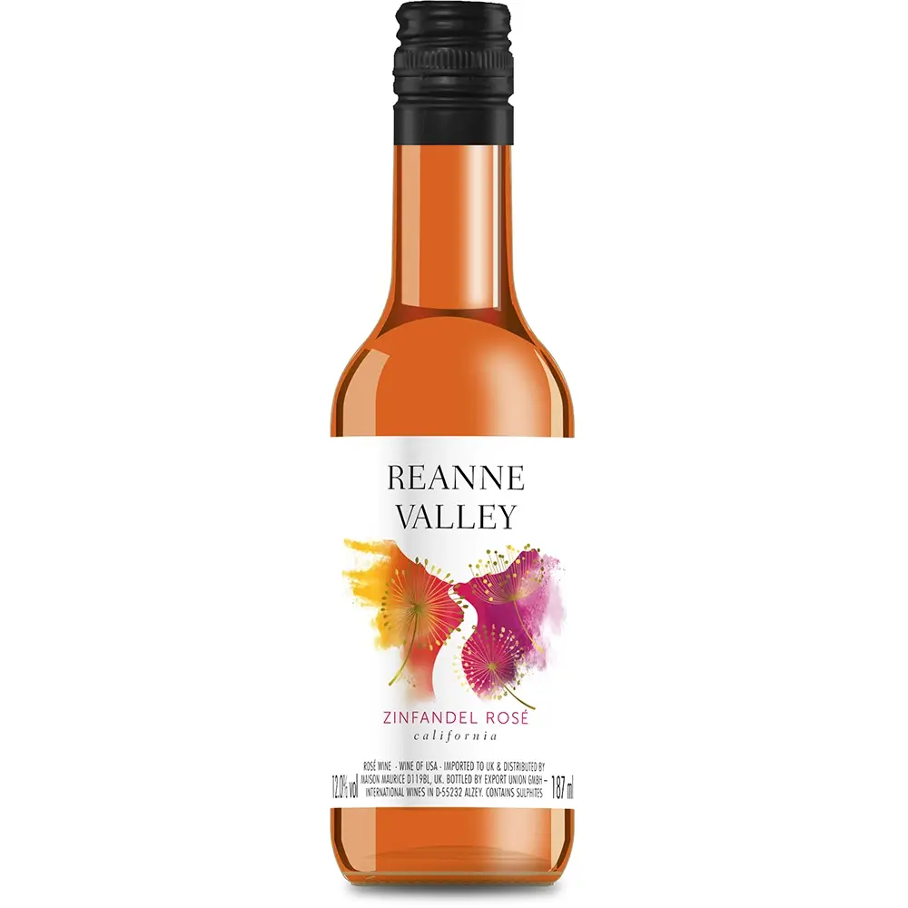 Reanne_Valley Rose Zinfandel 187ml Bottles