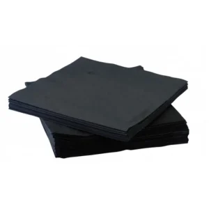 Serviette Black Cocktail – 2ply – 24cm x 24cm (2000)