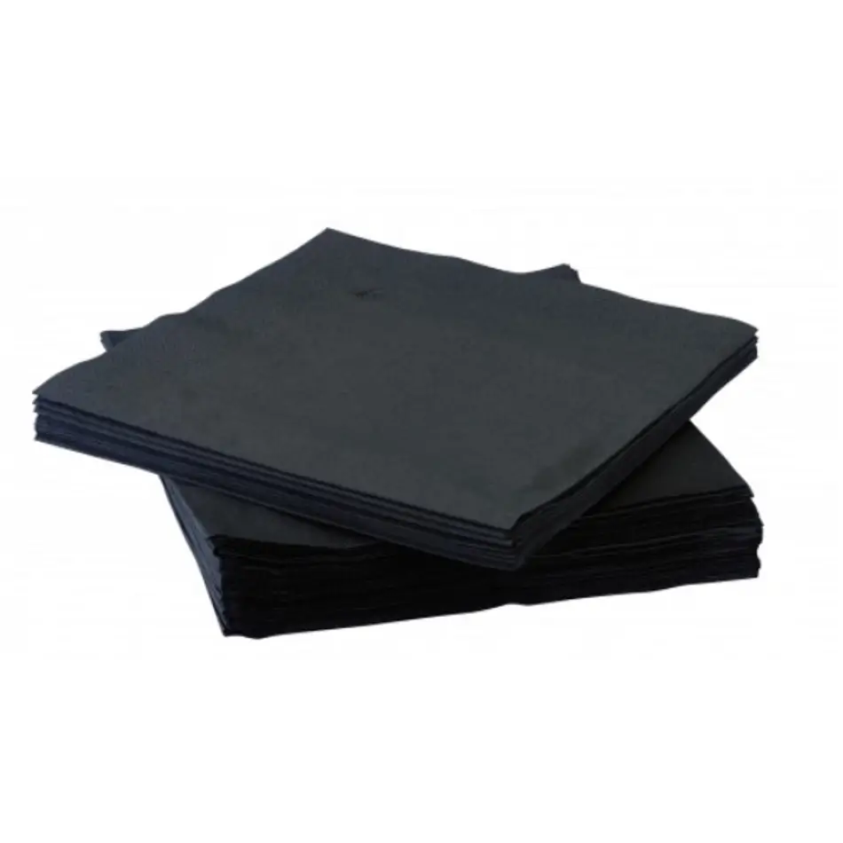 Serviette Black Cocktail – 2ply – 24cm x 24cm (2000)