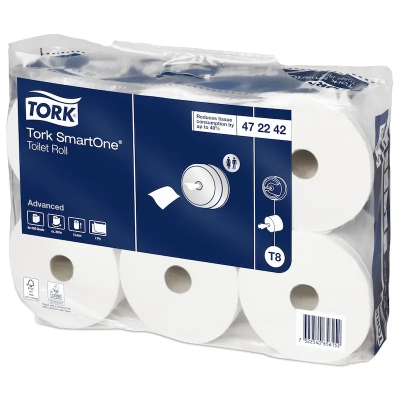 Smartone Toilet Tissue 2ply 6 x 207m
