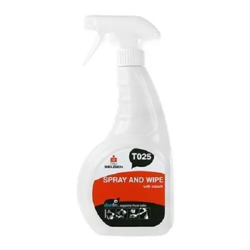 Spray & Wipe With Bleach Single