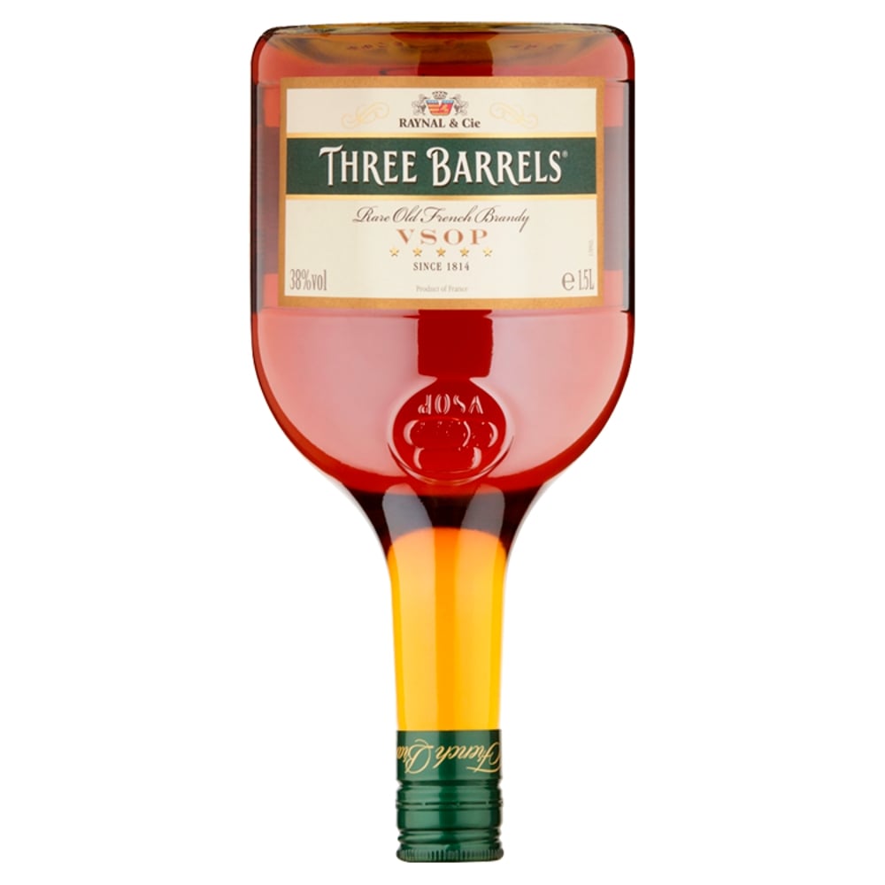 Three_Barrels_Rare_Old_French_Brandy_VSOP_1.5L
