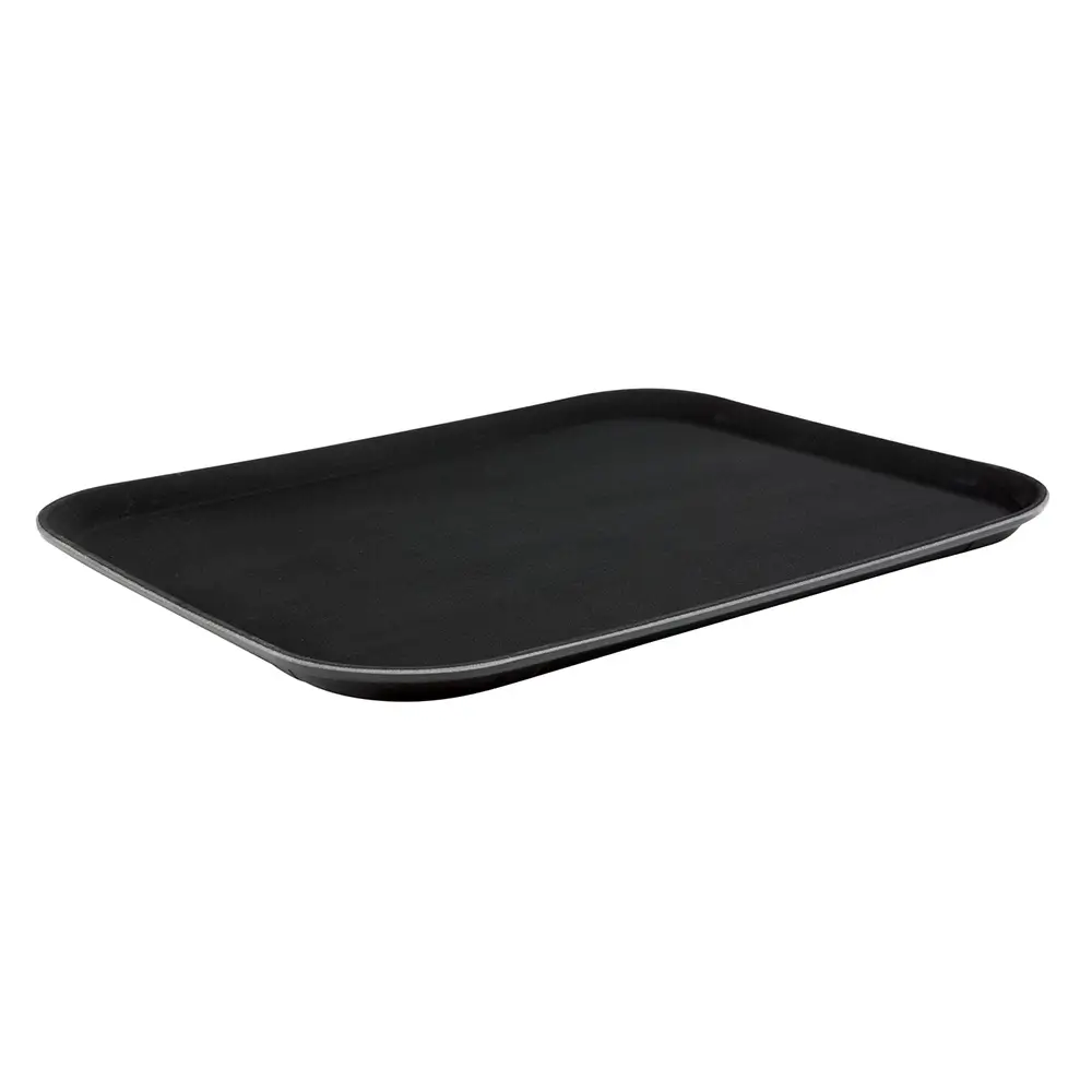 Tray Black Plastic Non Slip 14″ x 18″