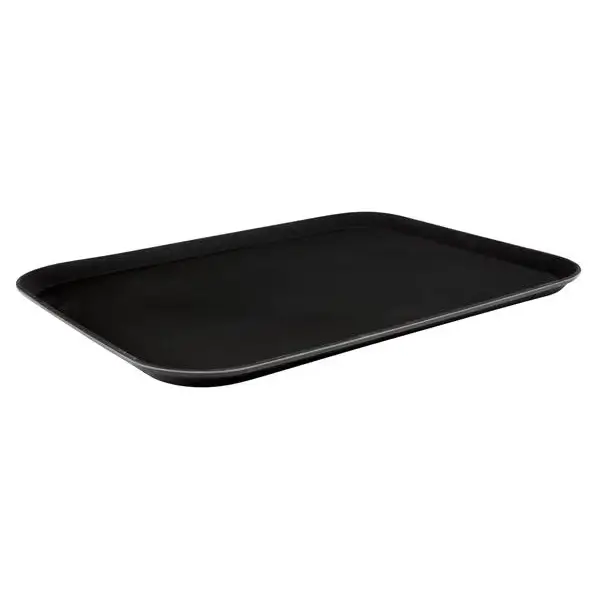 Tray Black Plastic Non Slip 15″ x 20″